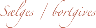 Sælges / bortgives